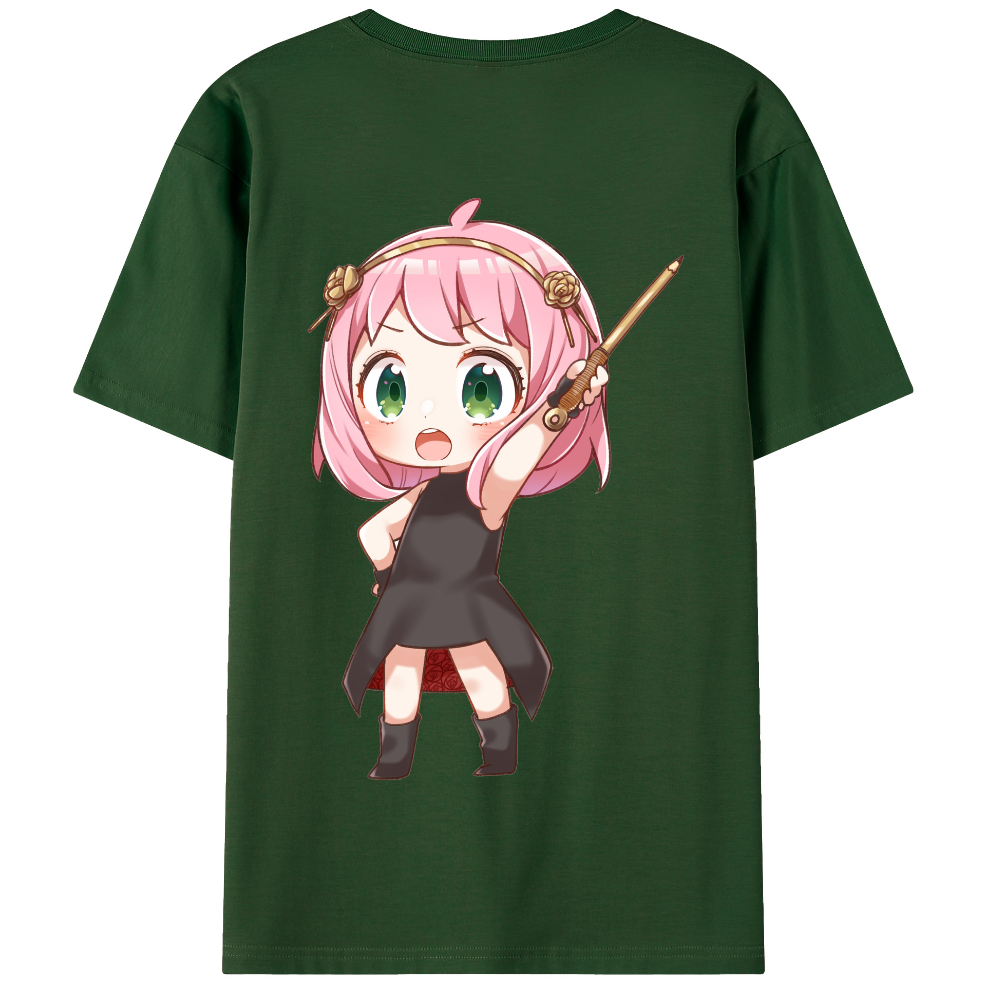 （画像用） SPY×FAMILY间谍家家酒 綿100％半袖Tシャツ（背面プリント）